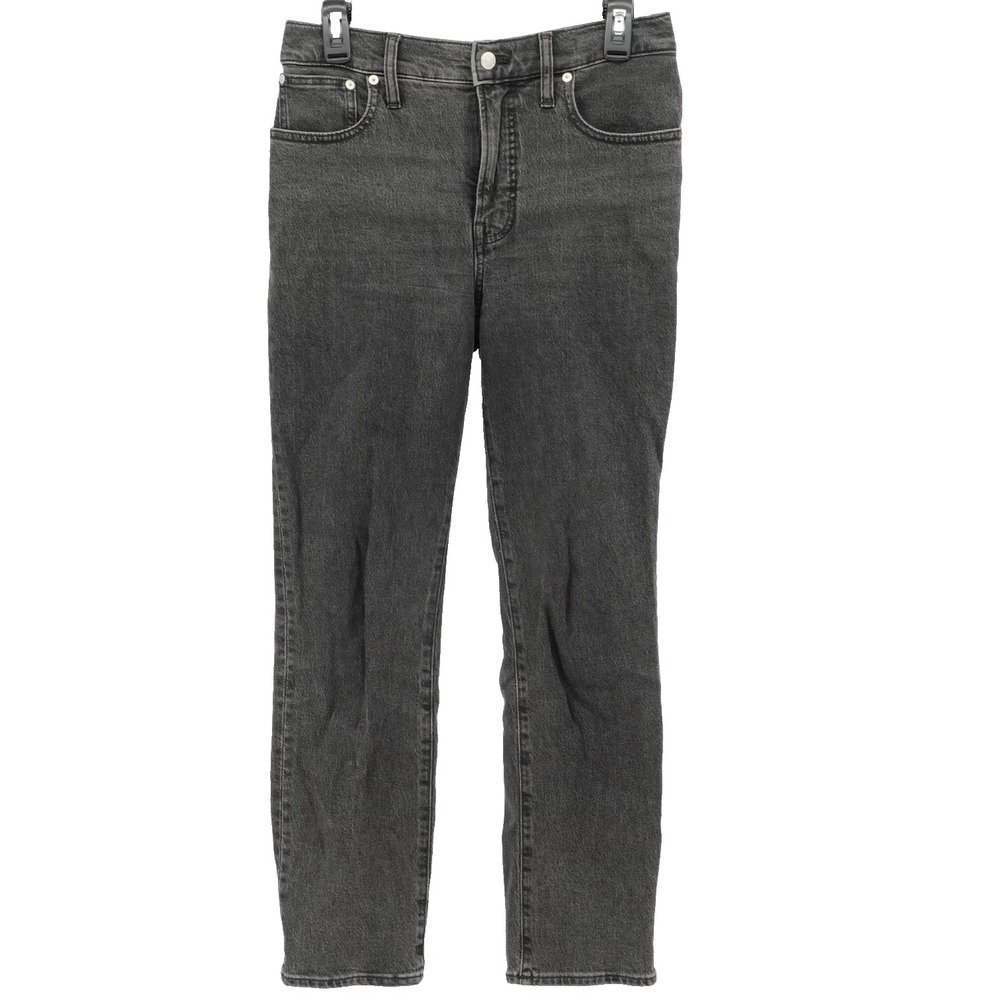 Madewell Denim Jeans SZ 29 Mid Rise Perfect Vintage Slim Straight Classic Casual